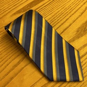 XMI Platinum Striped Tie | All Silk
